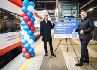 150 milionów pasażerów