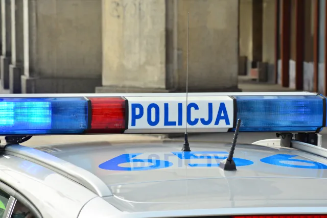 Policja Radiowóz policyjny Policja Radiowóz policyjny
