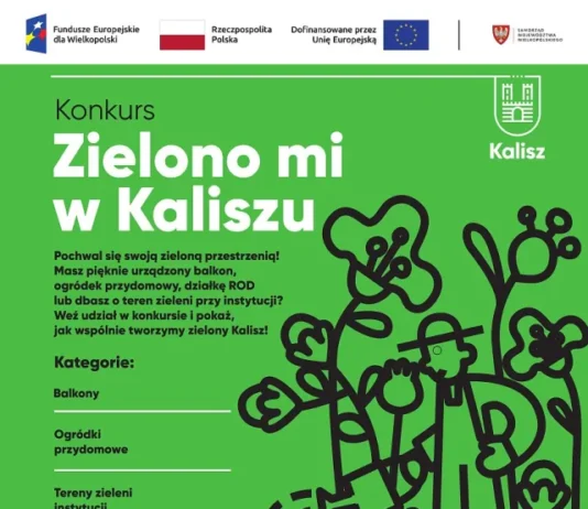 Konkurs „Zielono mi w Kaliszu”. Są atrakcyjne vouchery do wygrania!