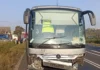 Zderzenie samochodu osobowego z autobusem